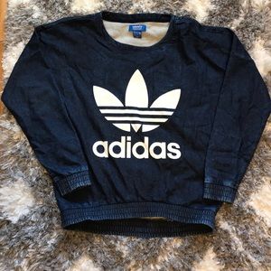 Adidas Denim Sweatshirt